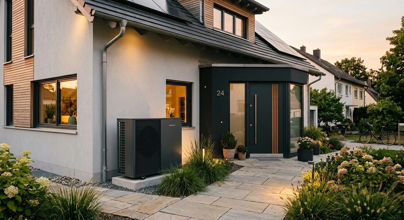 Hybridsystem aus Wärmepumpe und Heizung